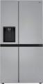 LG - 27.2 Cu. Ft. Side-by-Side Smart Refrigerator with SpacePlus Ice - Stainless steel