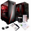 iBUYPOWER - Slate Desktop - AMD Ryzen 5-Series - 16GB Memory - AMD Radeon RX Vega 11 - 1TB Hard Drive + 120GB Solid State Drive - Black