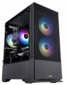 ADVANCED BATTLESTATIONS - ABS Cyclone Ruby Gaming PC - Windows 11 - AMD Ryzen 7 9700X - GeForce RTX 5070 - 32GB DDR5 6400 - 1TB - BLACK