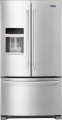 Maytag - 24.7 Cu. Ft. French Door Refrigerator - Stainless steel