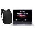 Acer - Upgraded - Aspire Go 15 Laptop 15.6 FHD Display (Ryzen 7 7730U, 64GB, 2TB SSD, Win 11 Pro) w/Dockztorm Wireless Mouse - Pure Silver--12547848