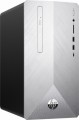 HP - Pavilion Desktop - Intel Core i7 - 16GB Memory - 1TB Hard Drive + 128GB Solid State Drive - Natural Silver/Brushed Hairline Pattern-6221038