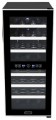 Whynter - 24-Bottle Wine Cooler - Stainless-Steel/Black