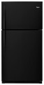 Whirlpool - 21.3 Cu. Ft. Top-Freezer Refrigerator - Black-1118012