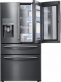 Samsung - Showcase 27.8 Cu. Ft. 4-Door French Door Refrigerator - Black Stainless