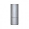 Bosch - Benchmark Series 16 Cu. Ft. Bottom-Freezer Counter-Depth Smart Refrigerator - Stainless Steel