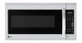 LG - 2.0 Cu. Ft. Over-the-Range Microwave - Stainless steel-3544029