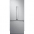Dacor - 21.3 Cu Ft French Door Built In Refrigerator with FreshZone Drawer and Precise Cooling - Custom Panel Ready