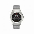 MyKronoz - ZeTime Hybrid Smartwatch 39mm Stainless Steel - Silver with Silver Band