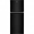 Whirlpool - 11.6 Cu. Ft. Top-Freezer Counter-Depth Refrigerator - Black