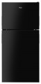 Whirlpool - 18.2 Cu. Ft. Top-Freezer Refrigerator - Black