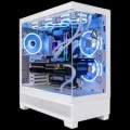 CLX - SET Gaming Desktop - AMD Ryzen 9 9950X - 64GB DDR5 5600 Memory - GeForce RTX 4080 SUPER - 2TB NVMe M.2 SSD - White--6595747