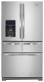 Whirlpool - 25.8 Cu. Ft. French Door Refrigerator - Monochromatic Stainless Steel