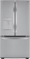 LG - 29 Cu. Ft. French Door Smart Refrigerator with External Water Dispenser - Stainless Steel