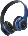 Jam - Transit Wireless Over-the-Ear Headphones - Blue