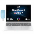 HP - Upgraded - OmniBook 3 Laptop 16.0 WUXGA Display (Ultra 7-255U, 16GB, 512GB SSD, Win 11 Pro) w/Dockztorm Wireless Mouse - Mica Silver