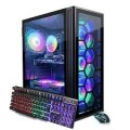 STGAubron - Gaming PC Desktop, 8th Gen Intel Core i7 up to 4.1Ghz, GeForce RTX 3050 6G Graphics, 32GB DDR4, 1T SSD, WIN11H - Black