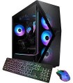 iBUYPOWER - Slate Gaming Desktop PC-Intel Core Ultra 7 265KF, NVIDIA GeForce RTX 5060 8GB, 32GB DDR5 RGB,2TB SSD - Black