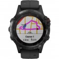 Garmin - fēnix 5 Plus Sapphire GPS Heart Rate Monitor Watch - Black