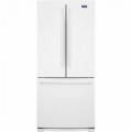 Maytag - 19.7 Cu. Ft. French Door Refrigerator - White