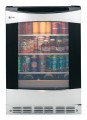 GE - Profile 150-Can 12-Bottle Beverage Center - Black