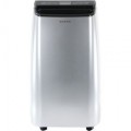 Amana - Portable Air Conditioner with Remote Control for Rooms up to 450-Sq. Ft. - Silver/Gray