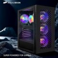 STGAubron - Gaming Desktop PC, Intel Core I7 8th Gen up to 4.1Ghz, GeForce GTX 1660 Super 6G, 16G DDR4, 512G SSD, WIN11H - Black-10514234