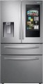 Samsung - Family Hub 22.2 Cu. Ft. 4-Door French Door Counter-Depth Refrigerator - Stainless Steel--6586650