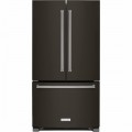 KitchenAid - 25 Cu. Ft. French Door Refrigerator - Black Stainless