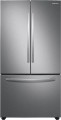 Samsung - 28 cu. ft. Large Capacity 3-Door French Door Refrigerator with Internal Water Dispenser - Stainless steel