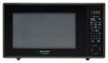 Sharp - 2.2 Cu. Ft. Full-Size Microwave - Black