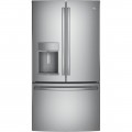GE - Profile Series 27.8 Cu. Ft. French Door in Door Refrigerator - Stainless steel
