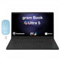 LG - Upgraded - gram Book Laptop 15.6 FHD Display (Ultra 5 115U, 64GB, 2TB SSD, Win 11 Pro) w/Dockztorm Wireless Mouse - Titan Black