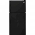 Whirlpool - 18.2 Cu. Ft. Top-Freezer Refrigerator - Black-6354270 