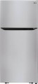 LG - 20.2 Cu. Ft. Top-Freezer Refrigerator - Stainless steel-63607