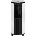 Gree - 250 Sq. Ft. Portable Air Conditioner with Dehumidifer - White/Black