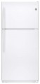 GE - 18.2 Cu. Ft. Top-Freezer Refrigerator - White-4633029