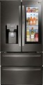 LG - InstaView Door-in-Door 27.8 Cu. Ft. 4-Door French Door Refrigerator - PrintProof Black Stainless Steel