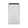 Friedrich - 13,000 BTU (8000 DOE) 700 Sq. Ft. Portable A/C Wifi Enabled with Supplemental Heat - White
