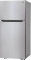 LG - 20.2 Cu. Ft. Top-Freezer Refrigerator - Stainless steel-6360748