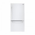 LG - 22.1 Cu. Ft. Bottom-Freezer Refrigerator - White