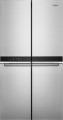 Whirlpool - 19.4 Cu. Ft. 4-Door French Door Counter-Depth Refrigerator with Flexible Organization Spaces - Fingerprint Resistant Metallic Steel