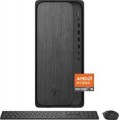 HP - OmniDesk Desktop - AMD Ryzen 5 - 16GB DDR5 Memory - 512GB SSD - Gray Wood--6613697