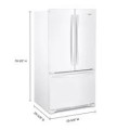 Whirlpool - 25.2 Cu. Ft. French Door Smart Refrigerator with Elevated Deli Drawer - White-- 6595050