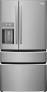 Frigidaire --Gallery 21.5 Cu. Ft. Counter-Depth 4-Door French Door Refrigerator - Black Stainless Steel