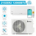 Winado - 9000 BTU 20 SEER2 4-IN-1 Multi-Function AC Ductless Mini Split Air Conditioner & Heat Pump w/ Wifi, Remote Control 115V -- White