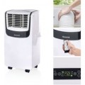 Honeywell - 450 Sq. Ft. Portable Air Conditioner with Dehumidifier - White/Black