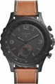 Fossil - Q Nate Smartwatch 50mm Stainless Steel - Black