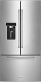 KitchenAid - 23.8 Cu. Ft. French Door Counter-Depth Refrigerator - PrintShield stainless