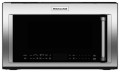 KitchenAid - 1.9 Cu. Ft. Convection Over-the-Range Microwave with Sensor Cooking - Stainless steel--4482604